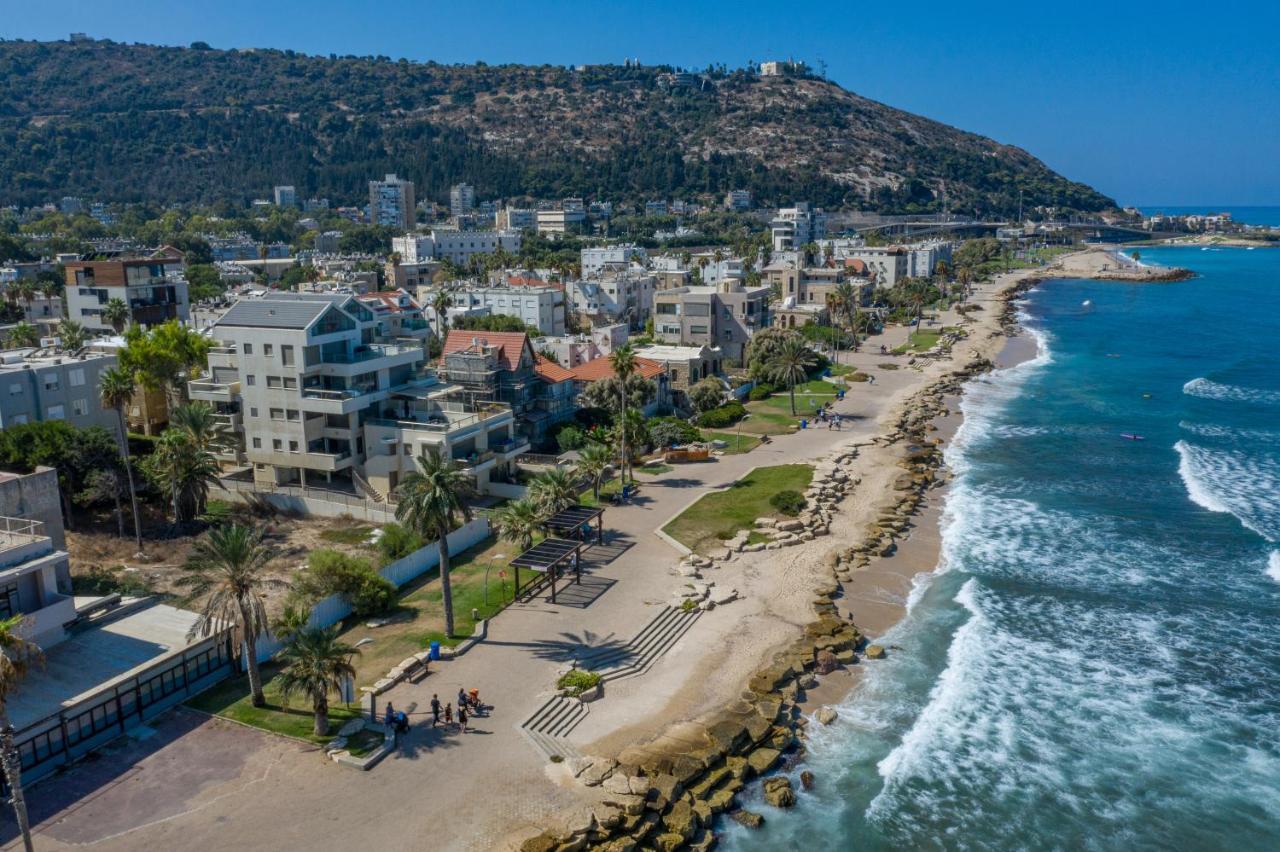 Port City Haifa - Luxury Apartments 50 Mtrs From The Beach Exterior foto